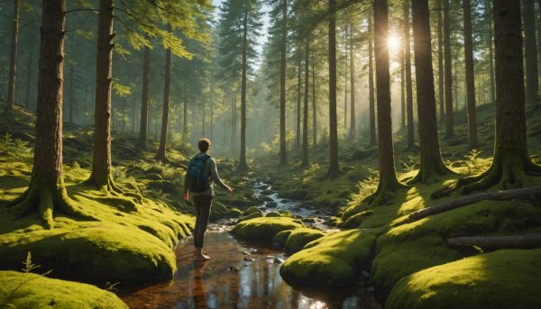 La sortie en pleine nature ressource le corps entier