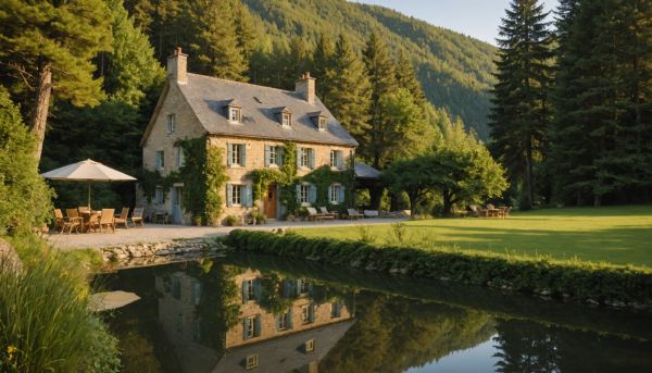 Le calme absolu du gîte favorise la déconnexion