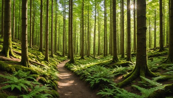 Les chemins forestiers révèlent des points de vue