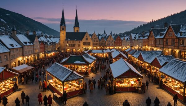 Quels marchés de Noël illuminent les villages voisins ?